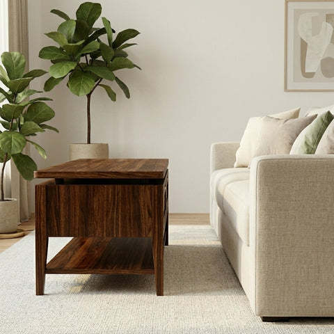 PRITI Solid Wood Coffee Table for Living Room