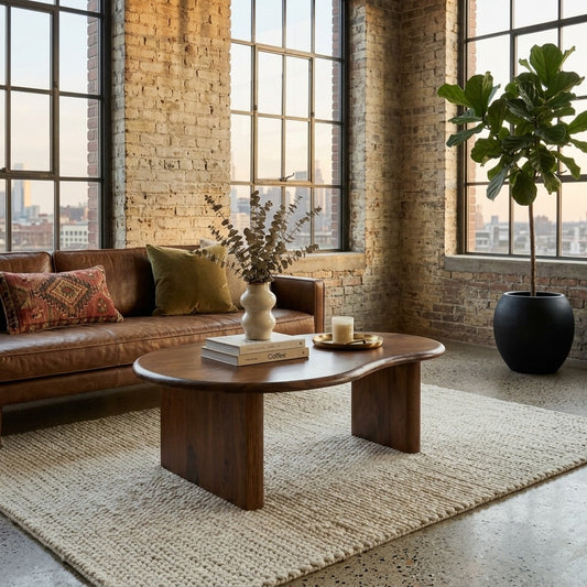 PRITI Wooden Coffee Table