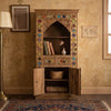Solid Mango Wood Ethnic Bookcase-18