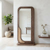 Wooden Full Length Mirror for Bedroom & Living Room