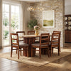 PRITI Solid Wood Dining Table Set