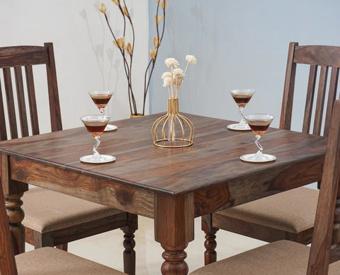 PRITI 4 Seater Dining Set With 4 Chairs