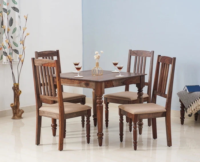 PRITI 4 Seater Dining Set With 4 Chairs