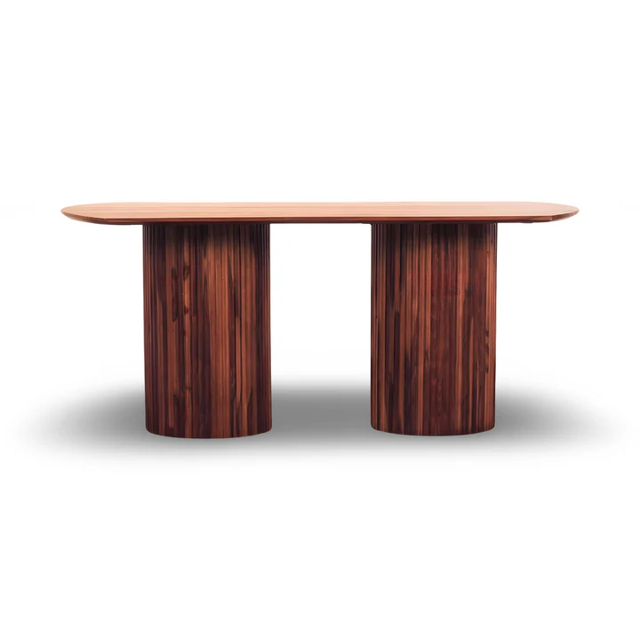 PRITI Solid Wood Dining Table Set