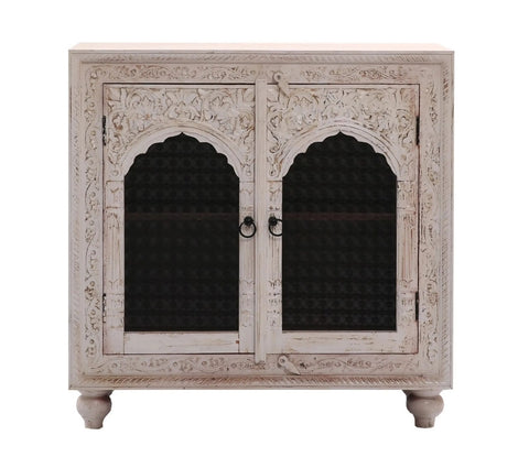 Off White Wooden Sideboard