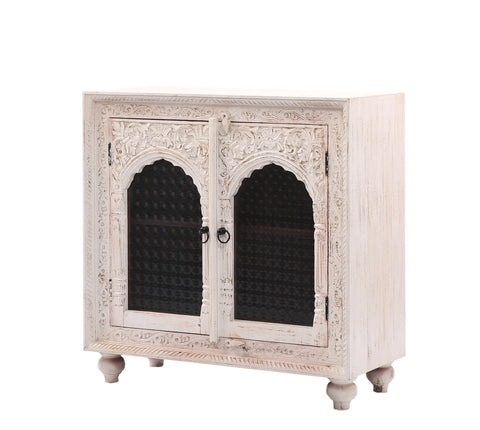 Off White Wooden Sideboard