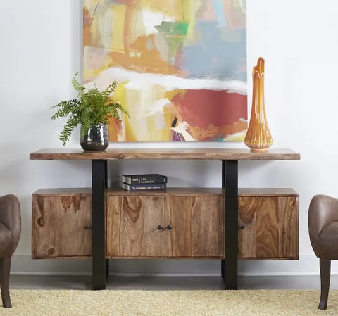 Bronson 4 Door Storage Credenza