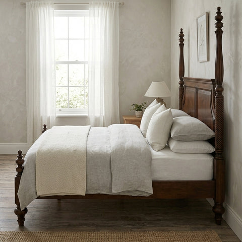 Priti Four Poster King Size Bed