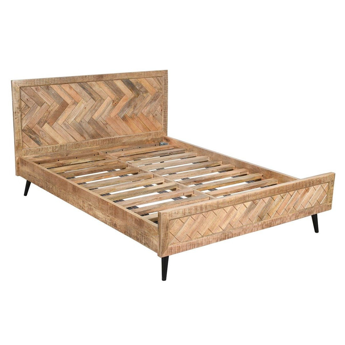 PRITI Urban Industrial Light Bed Frame