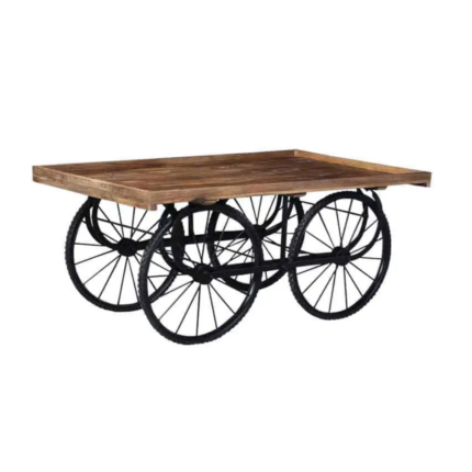 Console Table Big Wheel Vintage