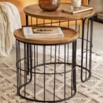 Marta Solid Wood Nesting Table