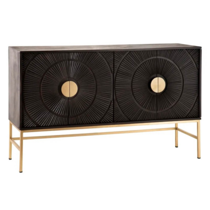 1-128.png Manint 4 Door Sideboard - Image 3