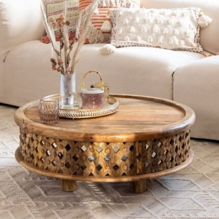 Riyadh Solid Wood Coffee Table