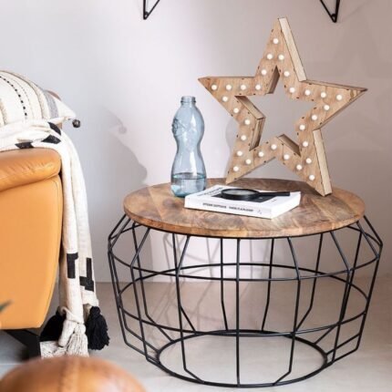 Exeter Wooden Top Coffee Table