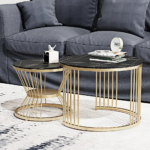 Kumasi Black Gold Nesting Coffee Table - Image 2