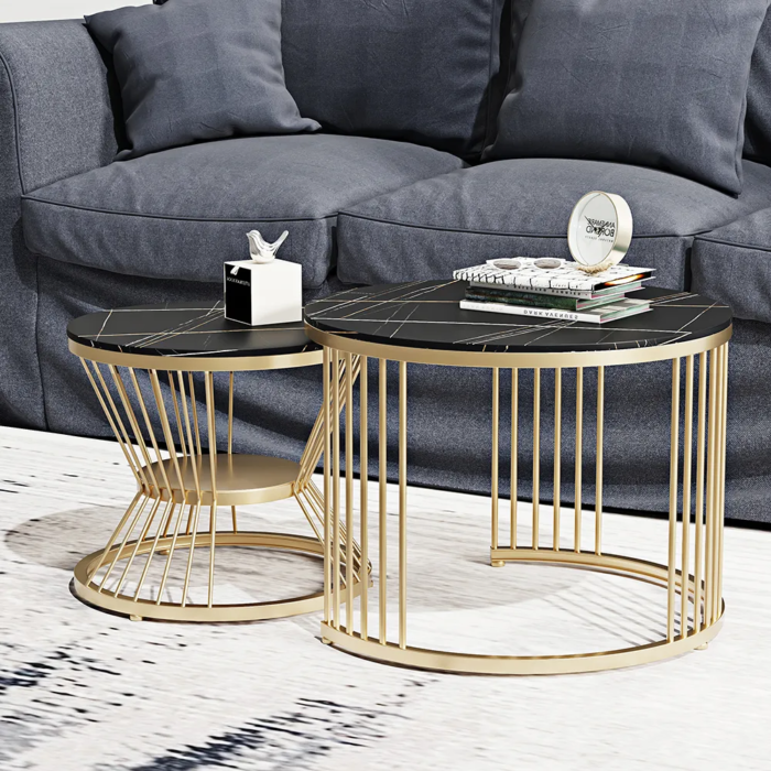 2-117.png Kumasi Black Gold Nesting Coffee Table - Image 2