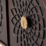 Kinshasa Solid Wood Sideboard With 4 Door - Image 2