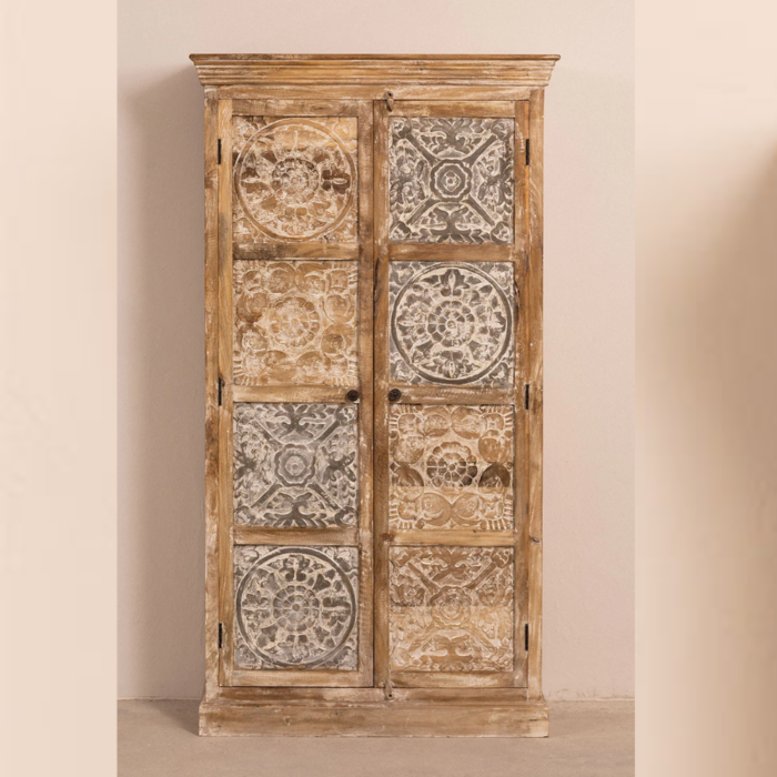 2-175.png Heb Wooden Cabinet 2 Door - Image 2