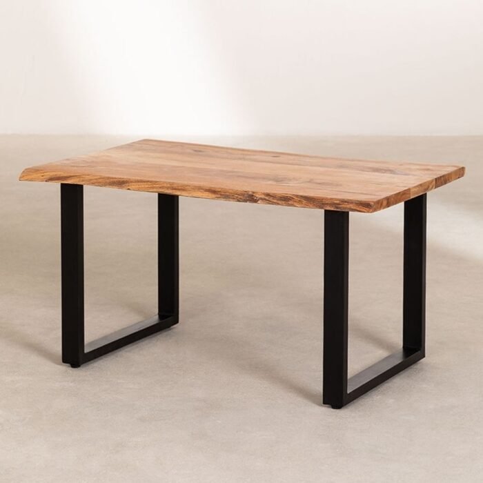 2-24.jpg SAMI Live-Edge Wooden Coffee Table - Image 2