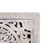 Aurel Carved Solid Wood Sideboard - Image 2