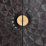 Amp Hand-Carved Solid Wood Cabinet - Image 2