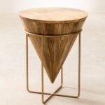 Auxiliary Wooden Coffee Table Conical - Image 2