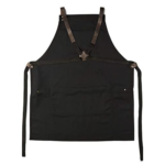 PRITI - Work Apron in Non-Waxed Canvas with Cross Straps Adjustable - Image 2