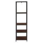 Strong Tall Iron Shelf  4-tier Bookshelf For Wall | Iron Shelf Rack - Image 3