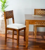 Priti 6 Seater Dining Set 6 - Image 3