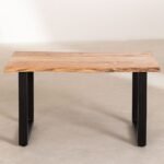 SAMI Live-Edge Wooden Coffee Table - Image 3