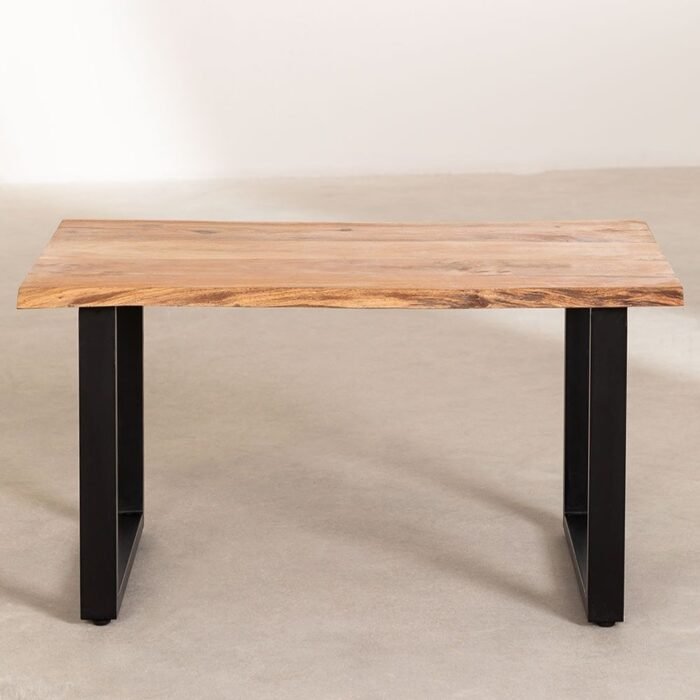 3-24.jpg SAMI Live-Edge Wooden Coffee Table - Image 3