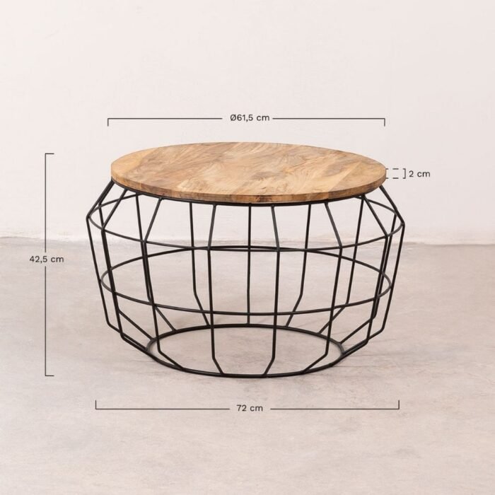 4-17.jpg Exeter Wooden Top Coffee Table - Image 4