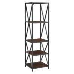 Multifunctional 4-Tier Open Wooden Rack | Wood Storage Shelf - Image 4