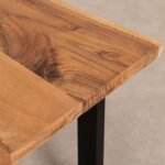 SAMI Live-Edge Wooden Coffee Table - Image 4