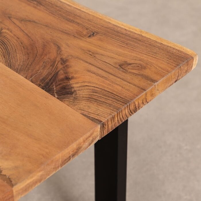 4-22.jpg SAMI Live-Edge Wooden Coffee Table - Image 4