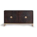 Kinshasa Solid Wood Sideboard With 4 Door - Image 5