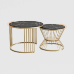 Kumasi Black Gold Nesting Coffee Table - Image 5