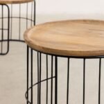 Marta Solid Wood Nesting Table - Image 5