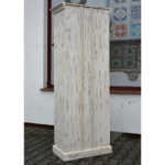 Oriental Single Door Carved Display Cabinet - Image 6
