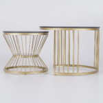 Kumasi Black Gold Nesting Coffee Table - Image 6