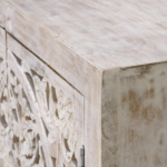 Aurel Carved Solid Wood Sideboard - Image 7