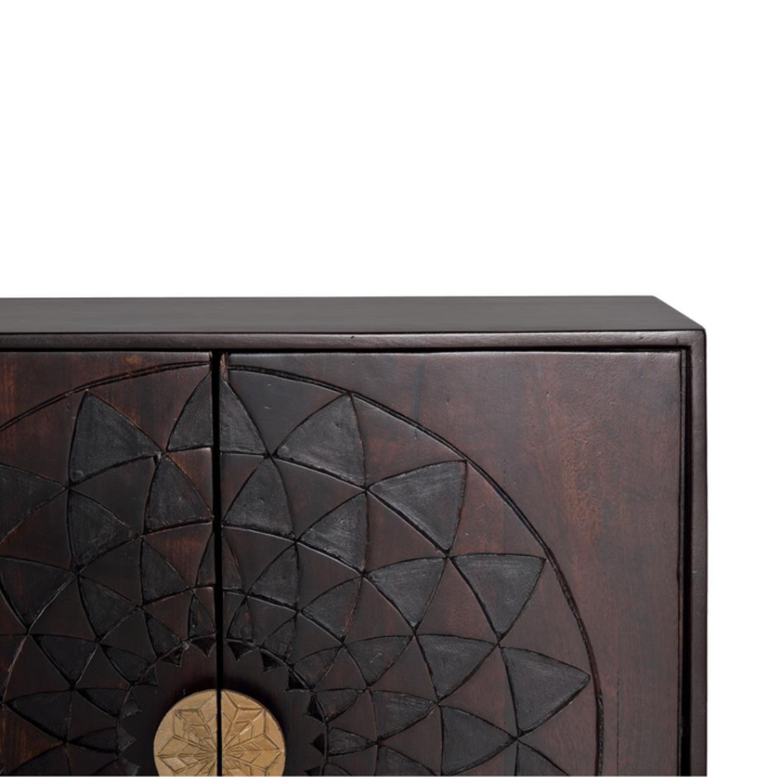 9.png Kinshasa Solid Wood Sideboard With 4 Door - Image 9