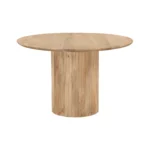 Priti Cylinder Round Dining Table - Image 2