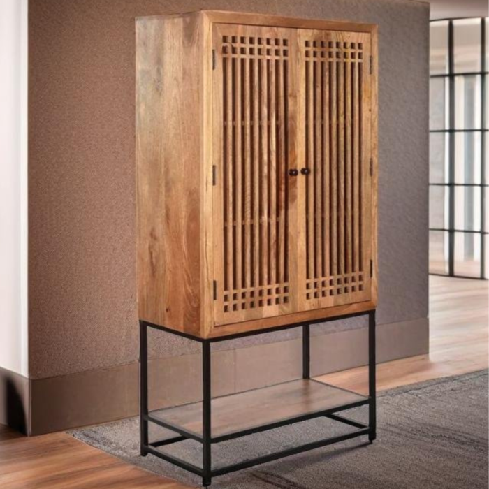 Cupboard-Mango-wood.png Kochi Solid Wood Cabinet