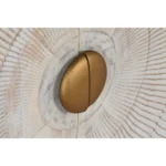 Abada White Gold Wooden Sideboard - Image 2