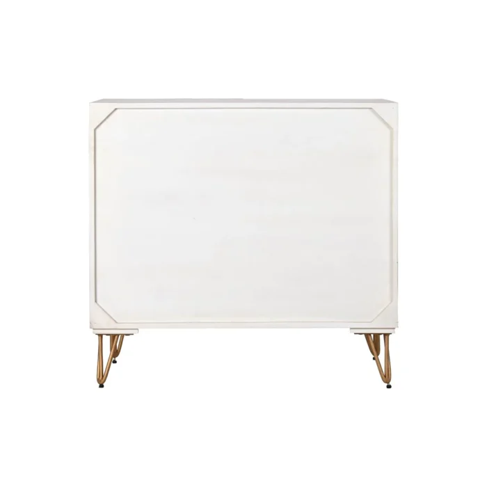 IMAGE_96x98.webp Abada White Gold Wooden Sideboard - Image 5