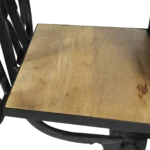 Priti Tata Black Metal Motorcycle Front Shelf - Image 5