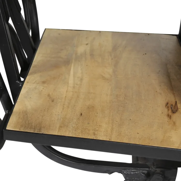 Motorcycle-Shelf5.webp Priti Tata Black Metal Motorcycle Front Shelf - Image 5