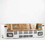 Priti Old Truck Indian Style Handcrafted Automobile Long Bench Sofa