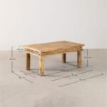 Wolver Carved Coffee Table - Image 3